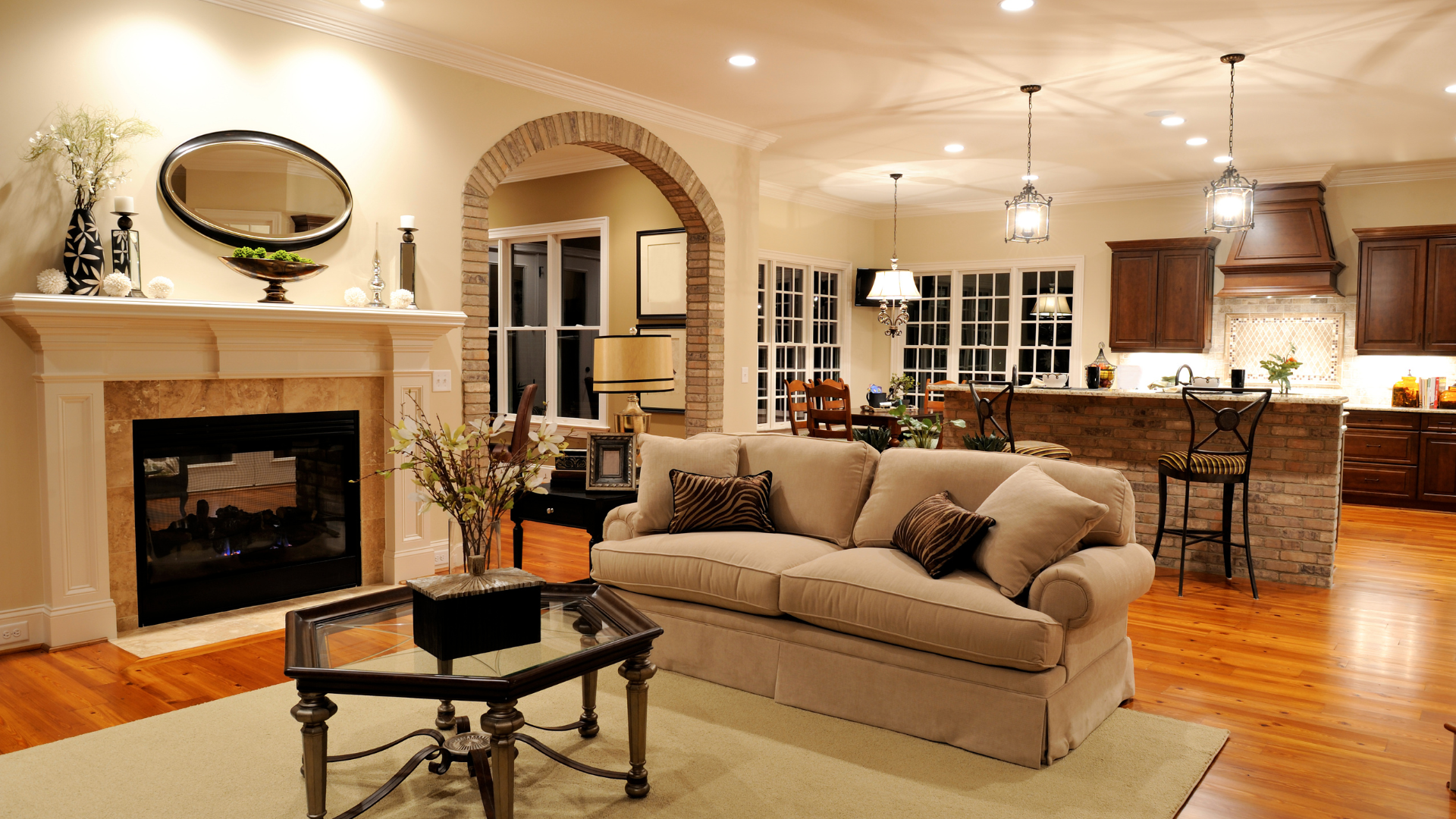 Minimalist chair in a bright, sunlit room